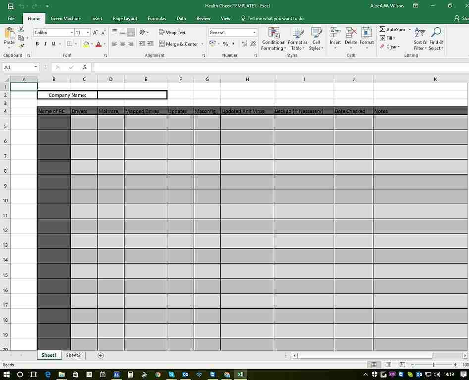 How to do things in excel